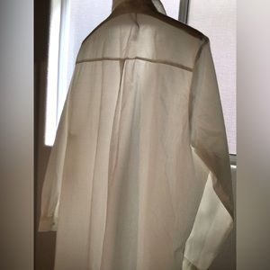 Zara Basic long White shirt